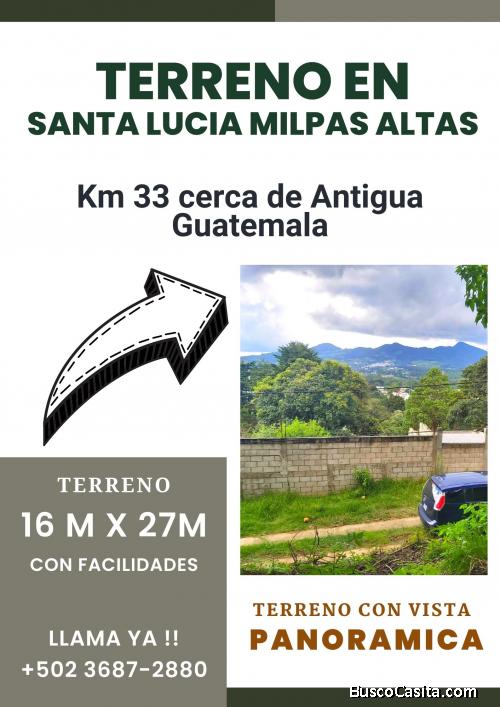 #Santa Lucia Milpas Altas, terreno en venta