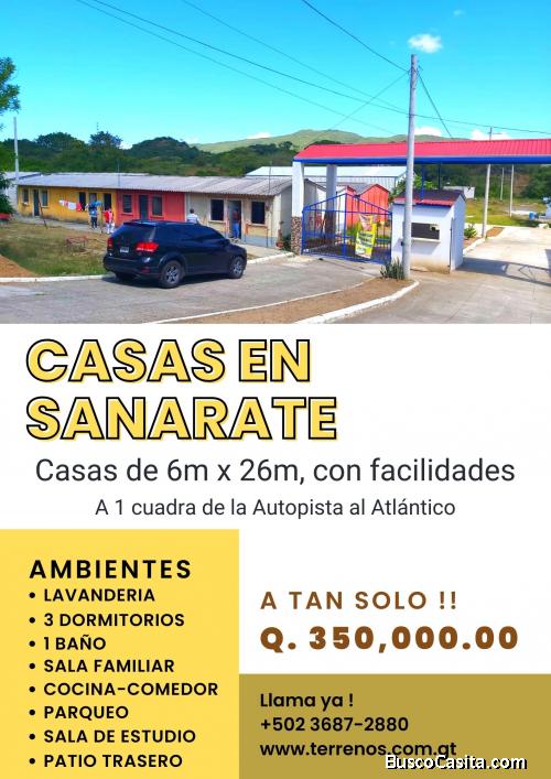 #Sanarate, casas en venta