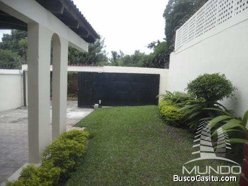 CASA EN RENTA EN ZONA 15, VISTA HERMOSA III