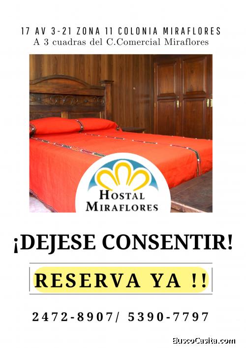 Solo Hostal Miraflores te consentirá como te lo mereces !!