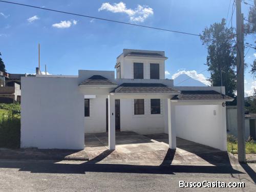 SE VENDE CASA DE UN NIVEL EN SANTA LUCÍA MILPAS ALTAS, SACATEPÉQUEZ