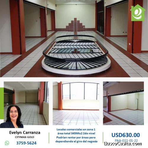 Local comercial en renta en zona1