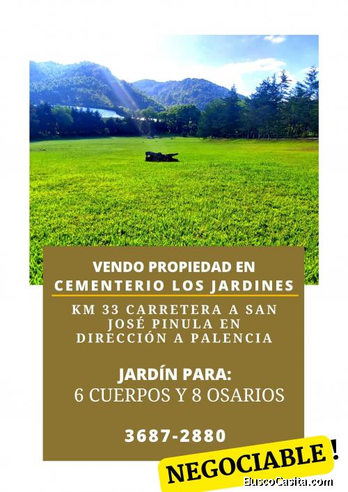 Invierte para tu futuro, cementerio en San Jose Pinula