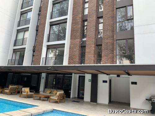 Apartamento semi amueblado en renta zona 11 Las Charcas