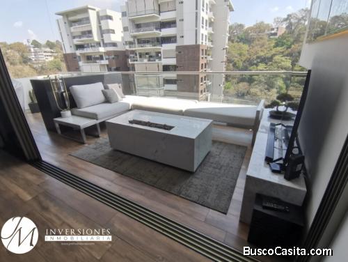 apartamento en renta en zona 16