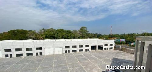 En renta Ofibodega con mezzanine, Puerto San Jose Escuintla.