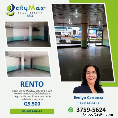 Local Comercial en renta en zona 4