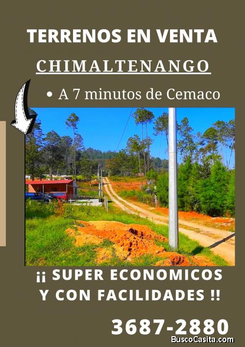 Terrenos en Chimaltenango, engánchalo ahora!!