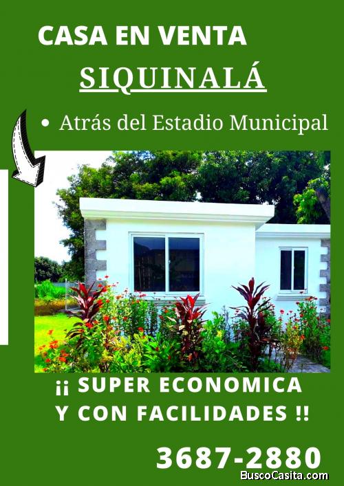 Casa en Siquinala, engánchala ahora!