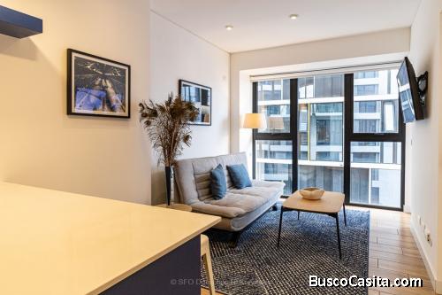 MUNDO INMOBILIARIO RENTA APARTAMENTO AMUEBLADO EN ZONA 4 CIUDAD