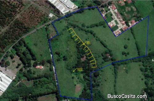 Terreno para desarrollo sobre Carretera Santa Elena Barillas Km26