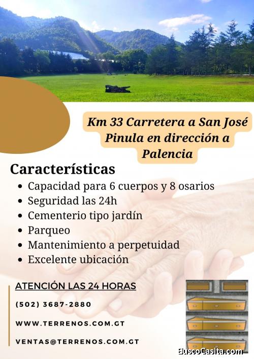 Nunca es tarde para invertir, terrenos económicos en Cementerio Los Jardines