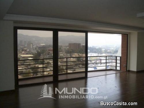 APARTAMENTO EN RENTA EDIFICIO MIRAFIORI ZONA 10