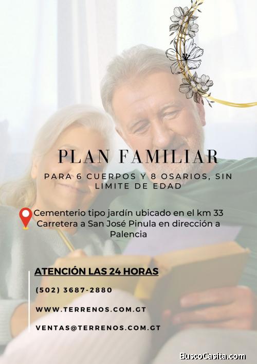 Terrenos super económicos en Cementerio Los Jardines