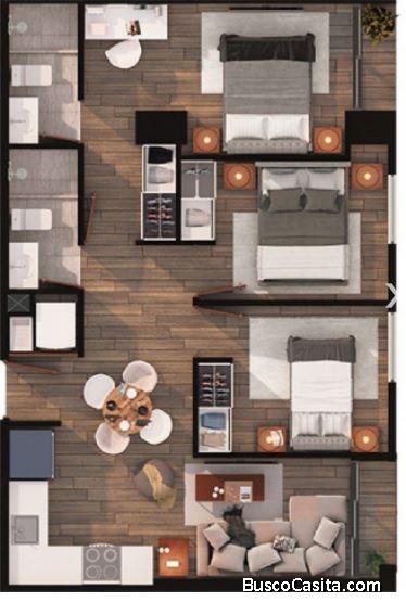 Apartamento en venta zona 10 en Planos Inversionistas!!!