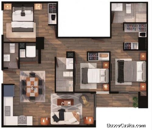 Apartamento en venta en planos Zona 10