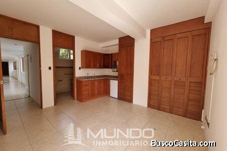 MUNDO INMOBILIARIO RENTA APARTAMENTO TIPO ESTUDIO ZONA 16 LA MONTAÑA 