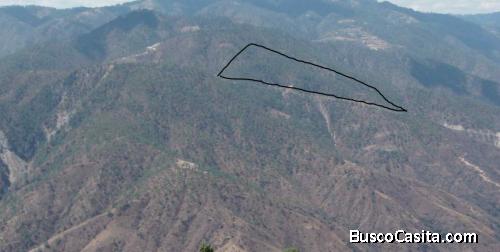 Terreno 14 caballerías. Montañas de Uspantán, Departamento de El Quiché