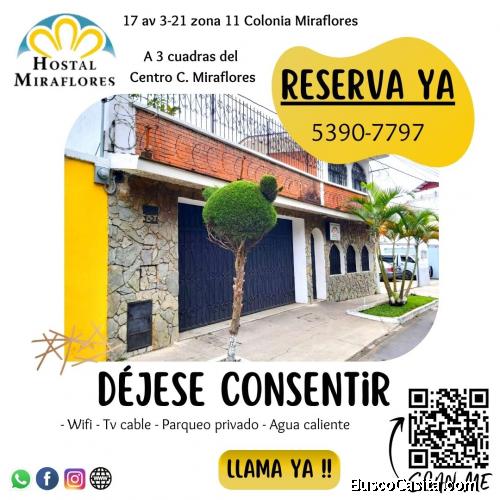 Hostal Miraflores, déjenos consentirlo empresario...! 