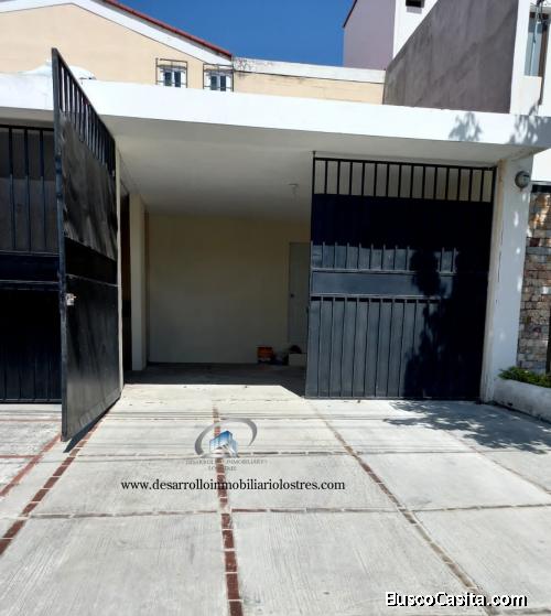 EN ALQUILER BONITA CASA ZONA 14 DENTRO DE RESIDENCIALES DARUE SECTOR LA VILLA