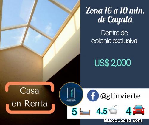 Casa amplia con 2 jardines, bodeguita, 2 niveles y garaje para 4 vehiculos