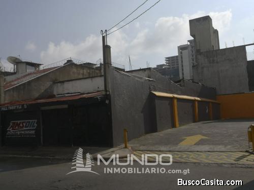 TERRENO / CASA PARA DEMOLER EN VENTA ZONA 10 / MUNDO INMOBILIARIO