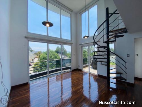 Apartamento tipo loft en Residencial La Montaña Zona 16.