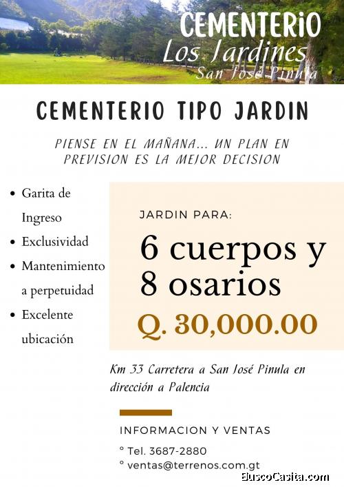 Piensa en el mañana, Cementerio Los Jardines