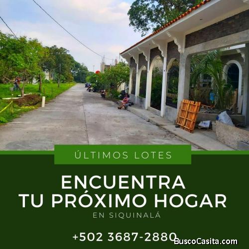 Encuentra tu hogar en Siquinala
