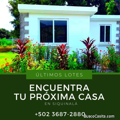 Encuentra tu nuevo hogar en Siquinala