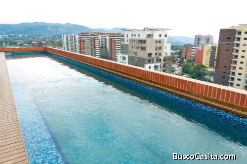 RENTA DE AMPLIO APARTAMENTO EN ZONA 14