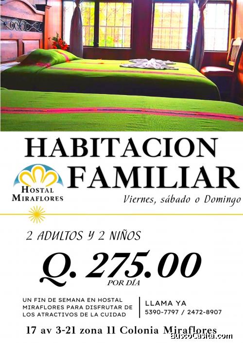 Hospédate en Hostal Miraflores y déjese consentir