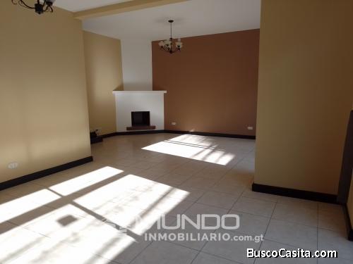 CASA EN RENTA EN CONDOMINIO EXCLUSIVO EN ZONA 16 / MUNDO INMOBILIARIO