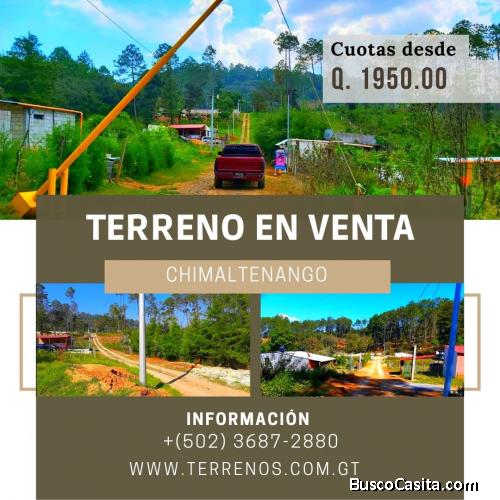 Terrenos cerca de Finca La Loma con financiamiento propio