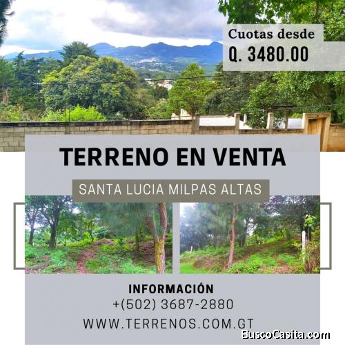 Terreno cerca de Antigua Guatemala con financiamiento propio