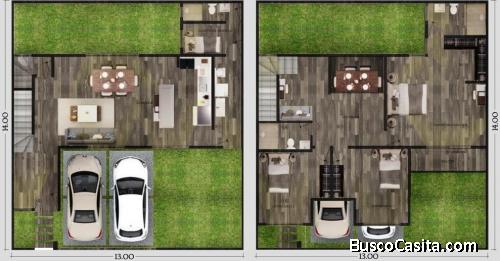 CASA EN VENTA EN EL SECTOR B1 SAN CRISTOBAL FINANCIADA 20% ENGANCHE