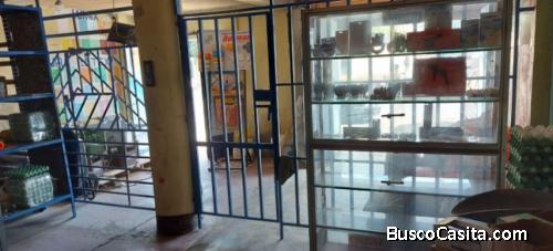 Bodega con local en venta