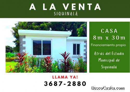 Vendo casa en Siquinala!!