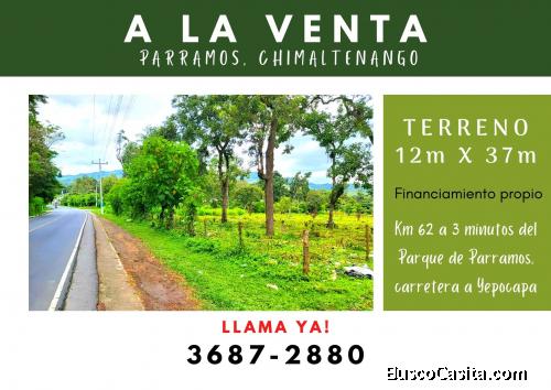 Vendo terreno en Parramos