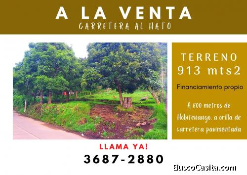 Vendo terreno en Carretera al Hato