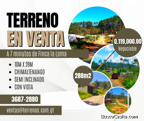 Terreno en Chimaltenango a tan solo Q.119,000.00