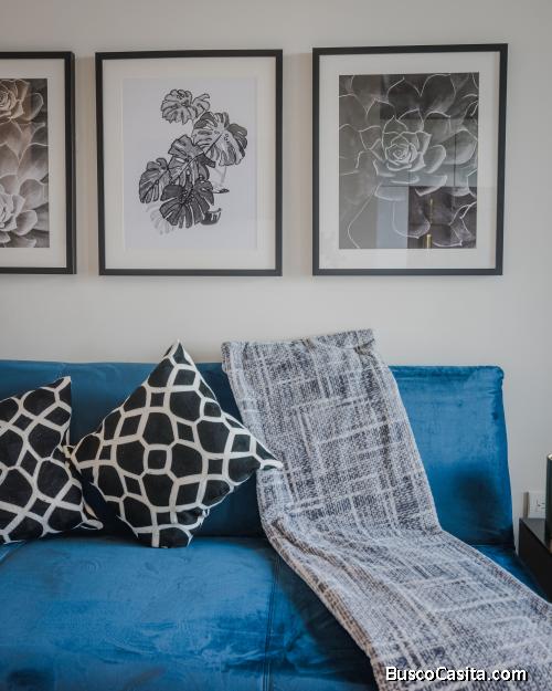 Apartamento en renta Amueblado Edificio 14 Cuarto, Zona 15