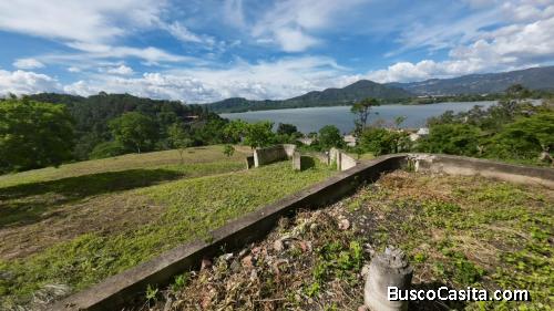 Hermosos terrenos con vista a el lago de amatitlan , lotificacion laguna azul