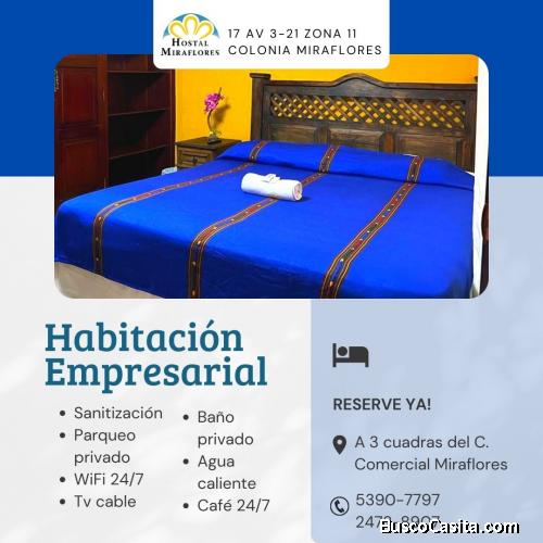 Habitaciones empresariales en la Cuidad de Guatemala 