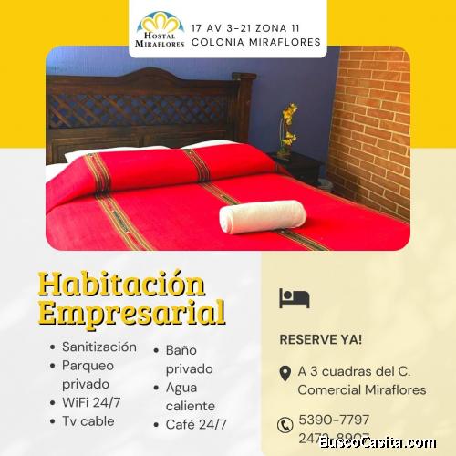 Habitaciones empresariales en Cuidad de Guatemala, zona 11