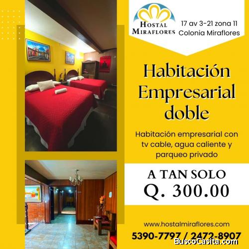 Hospedaje empresarial en Cuidad de Guatemala