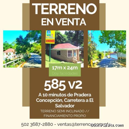 Terreno en Carretera a El Salvador, doy facilidades