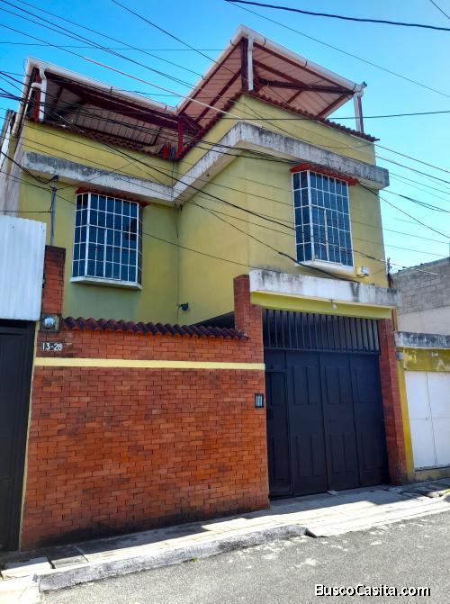 VENDO CASA DE 3 NIVELES EN JARDINES DE MINERVA I, ZONA 11 DE MIXCO