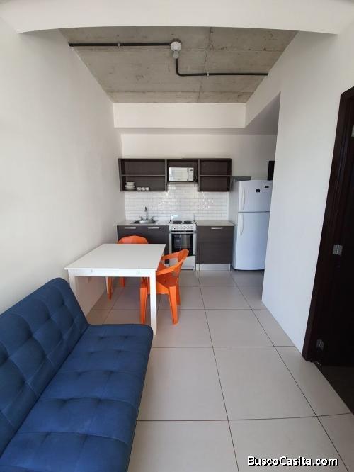 APARTAMENTO TIPO ESTUDIO AMUEBLADO EN RENTA EN ZONA 4