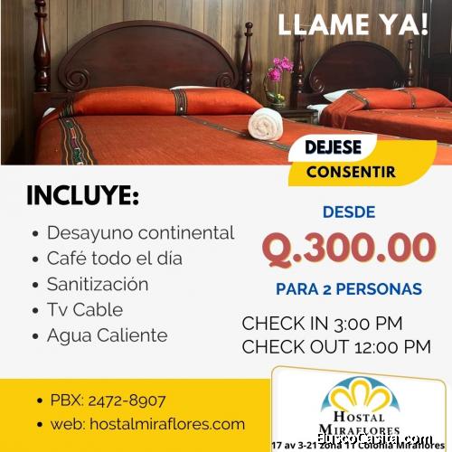 Hospedaje para 2 personas, pueden trabajar yo descansar cómodamente!